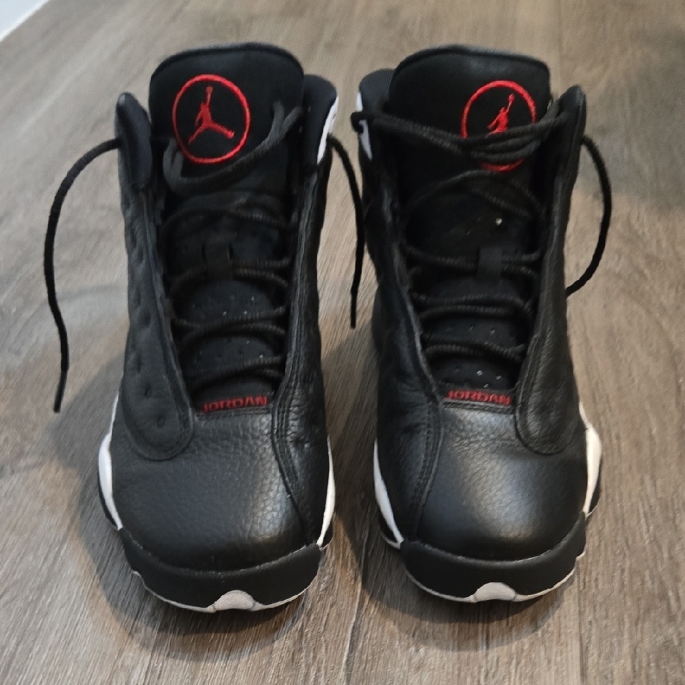 Kids Jordan Retro 13 Black and Red